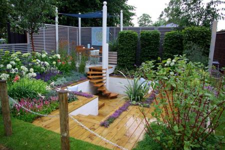 RHS Hampton Court 2008 - The Sadolin Four Seasons Garden RHS Hampton Court 2008 - The Sadolin Four Seasons Garden